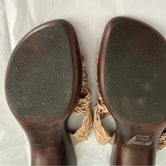 Woven wedge heeled slides by Coldwater Creek in size 6 1/2 - Picture 16 of 16